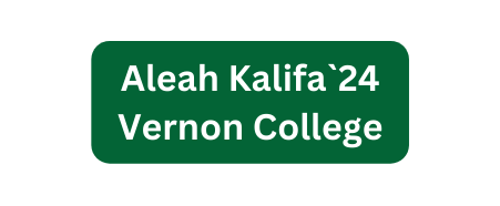 Aleah Kalifa 24 Vernon College